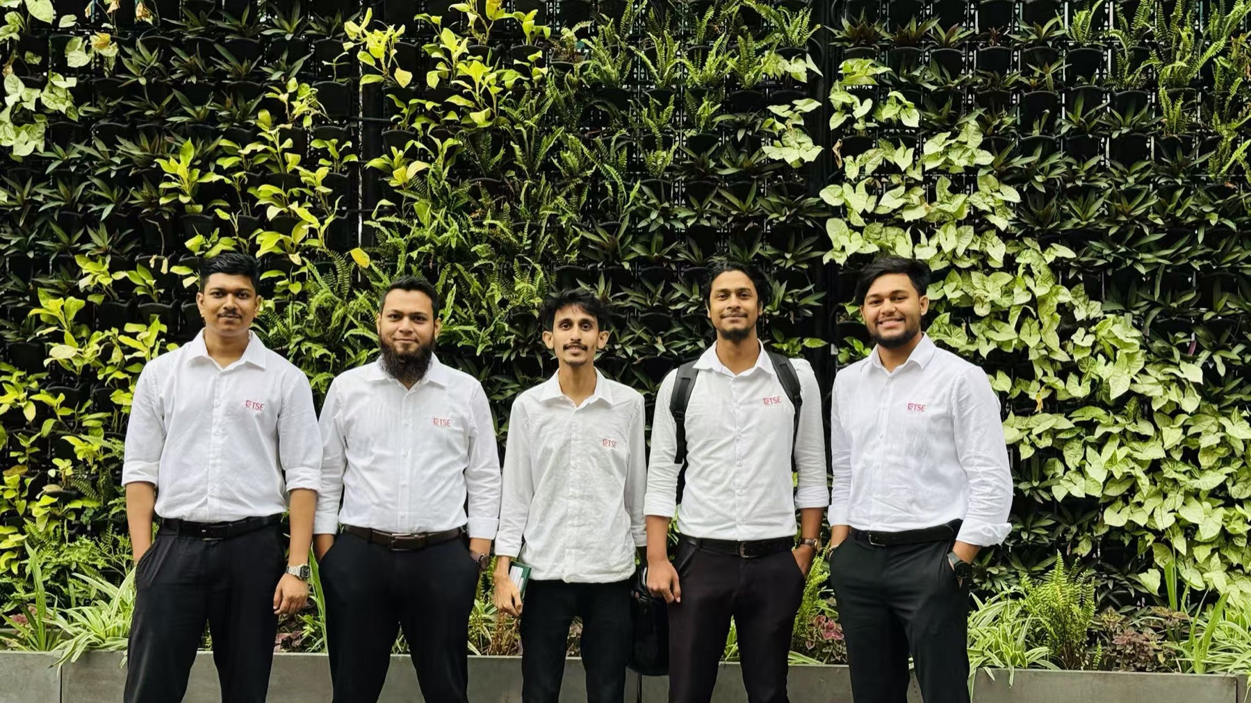 TSE team members standing together